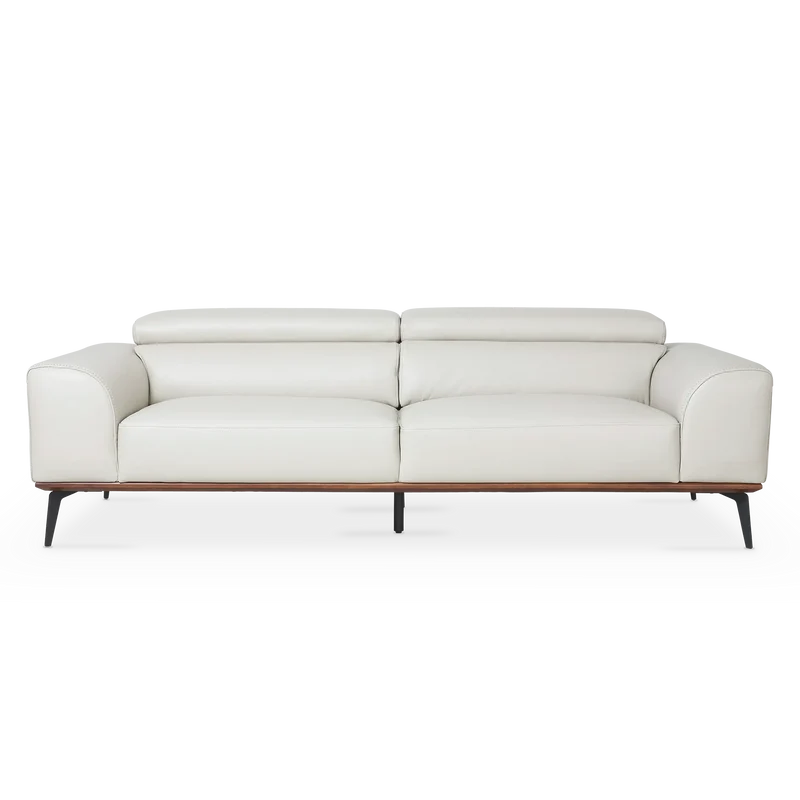 Lublin - 3-Seater Leather Sofa