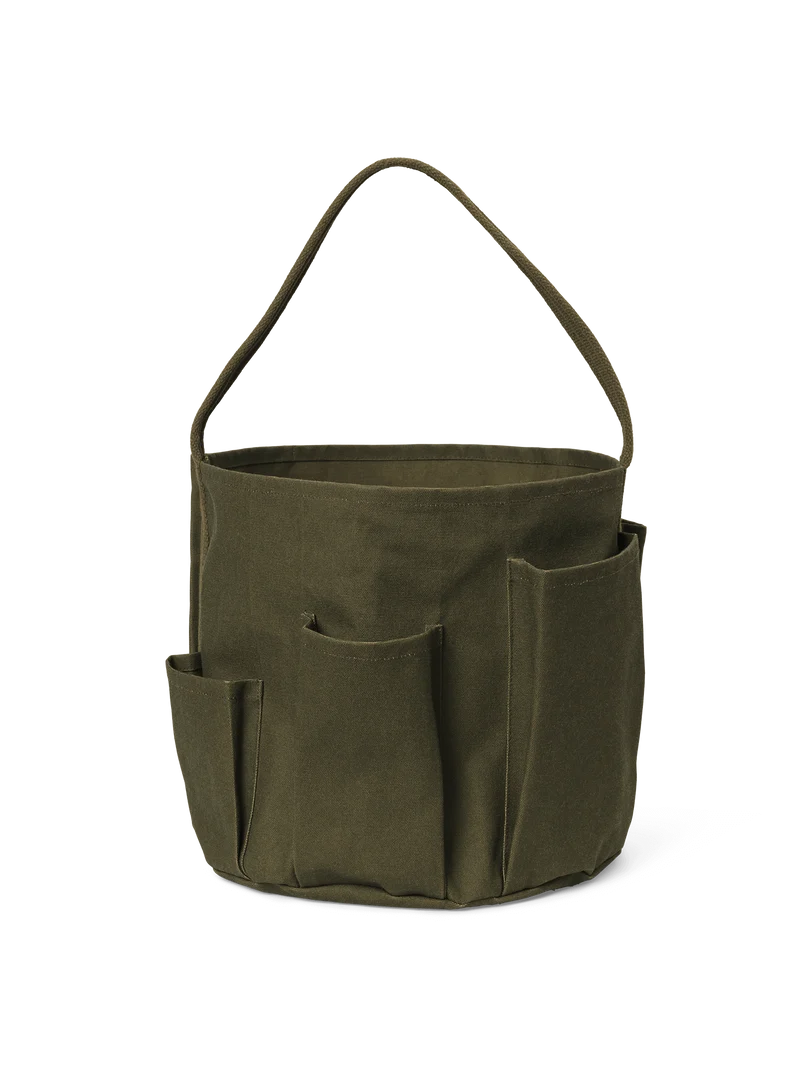 Bark Garden Bucket Bag - Olive