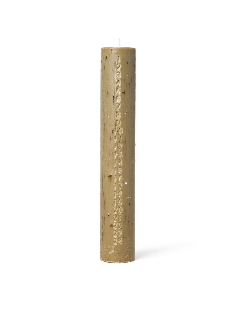 Mura Advent Candle - Ash Brown