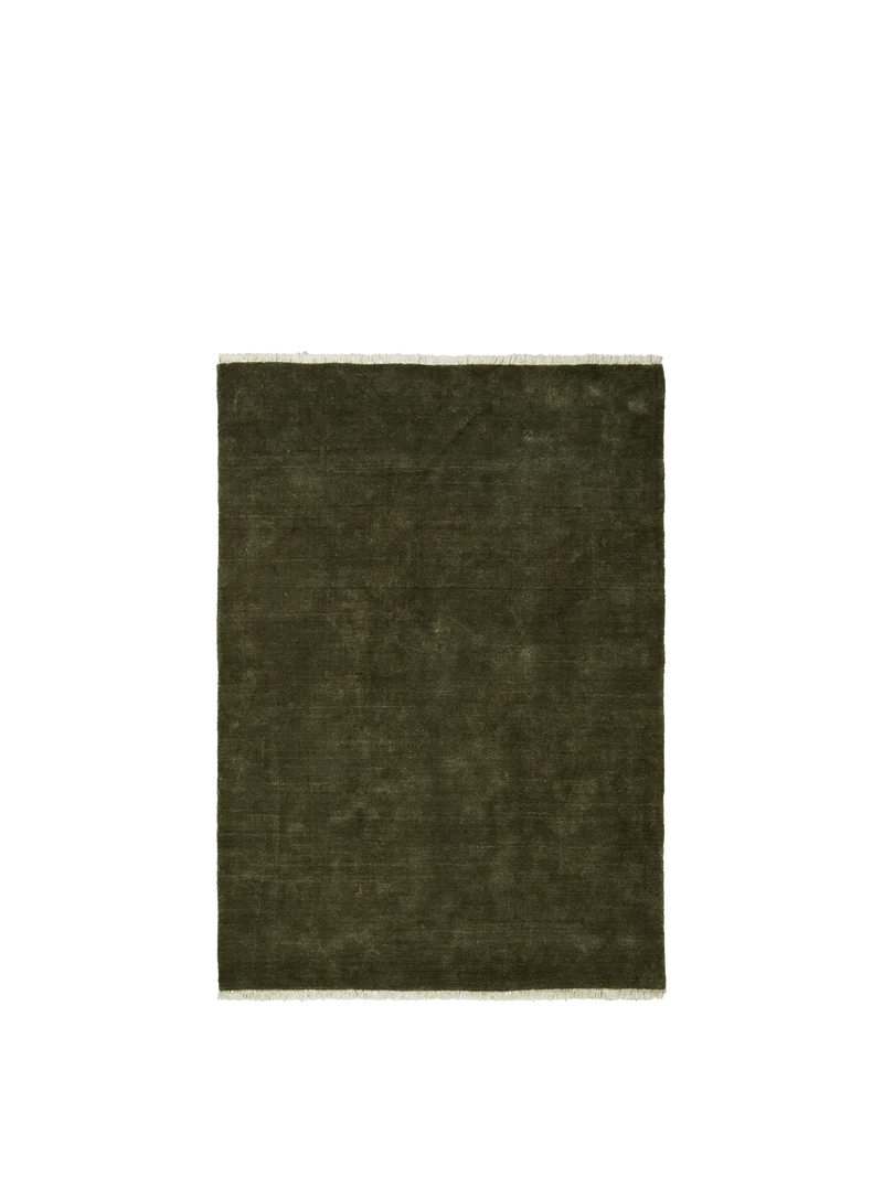 Firth Jute Rug - Dark Olive