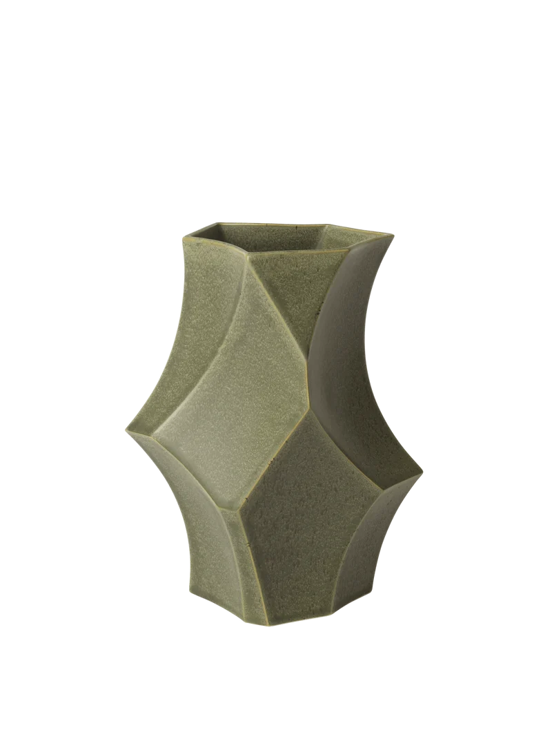 Cueva Vase - Small - Dark Sage