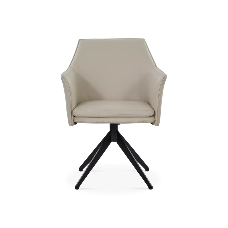 Mini Diana - Leather Swivel Chair