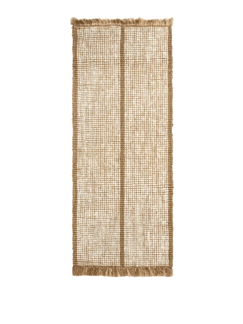 Athens Stripes Runner - Natural/Off-White