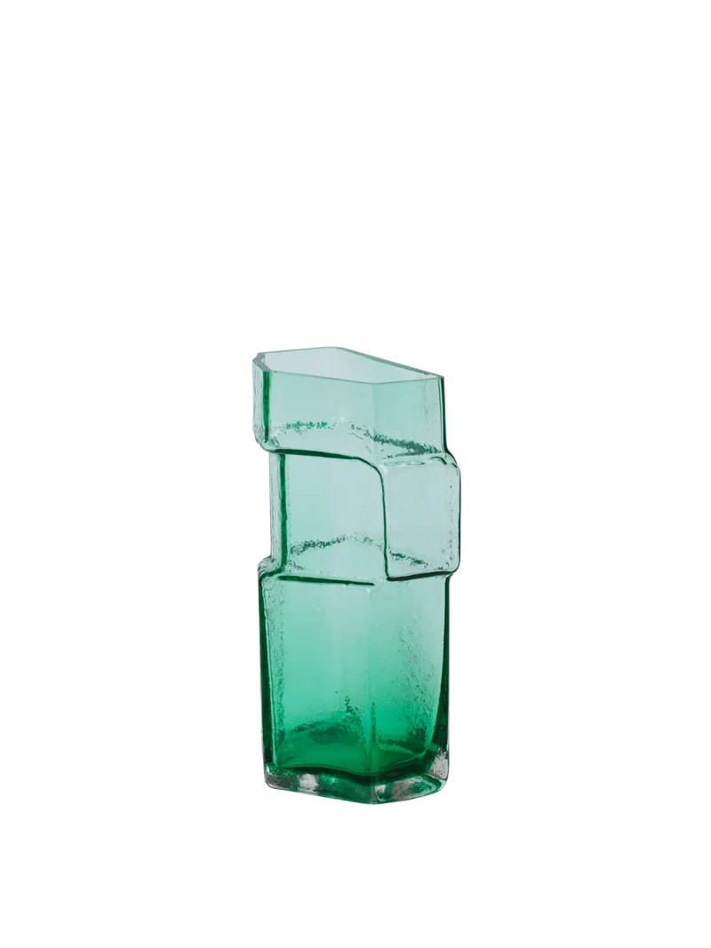Muro Vase - Small - Recycled Green