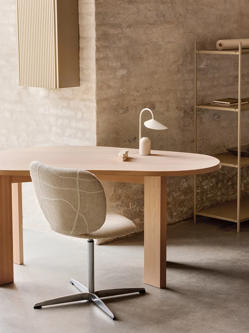 Tarn Desk - White Oiled Beech
