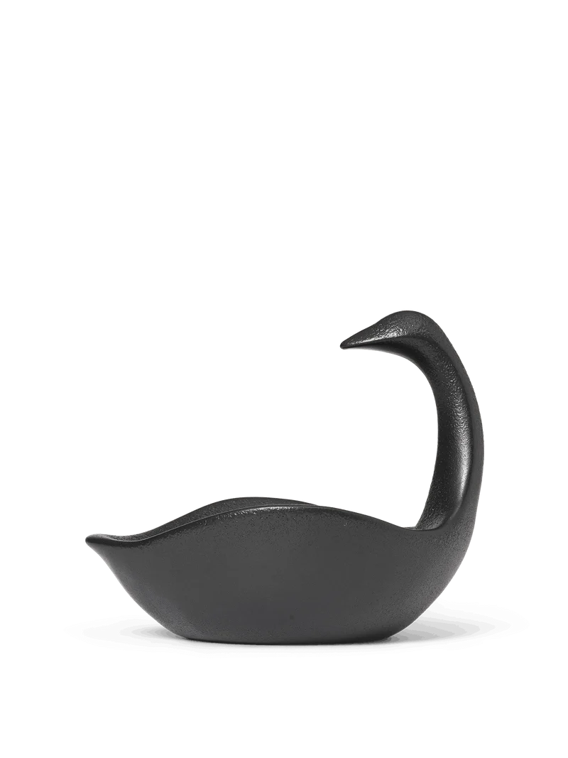 Swan Centrepiece - Black