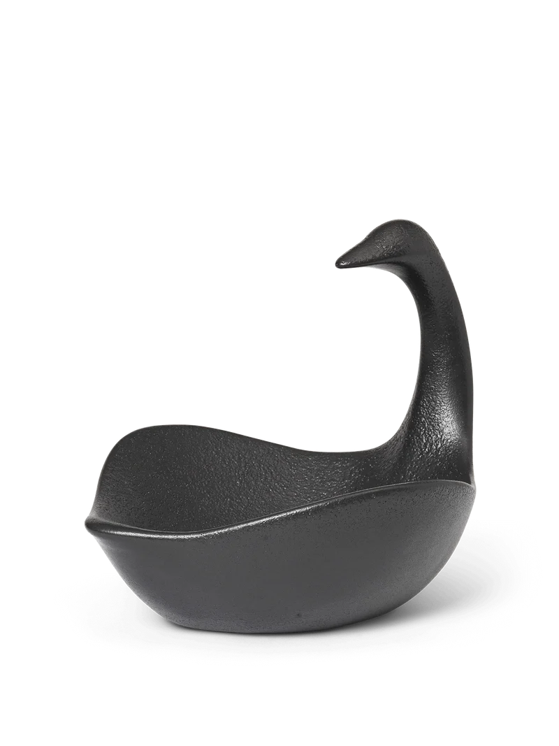 Swan Centrepiece - Black