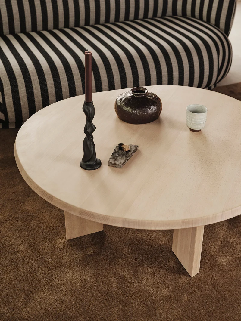 Tarn Coffee Table - White Oiled Beech