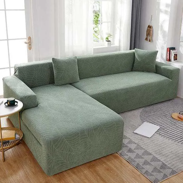 Housse canapé d'angle PERLACHEZ, protection pour mobilier d'angle