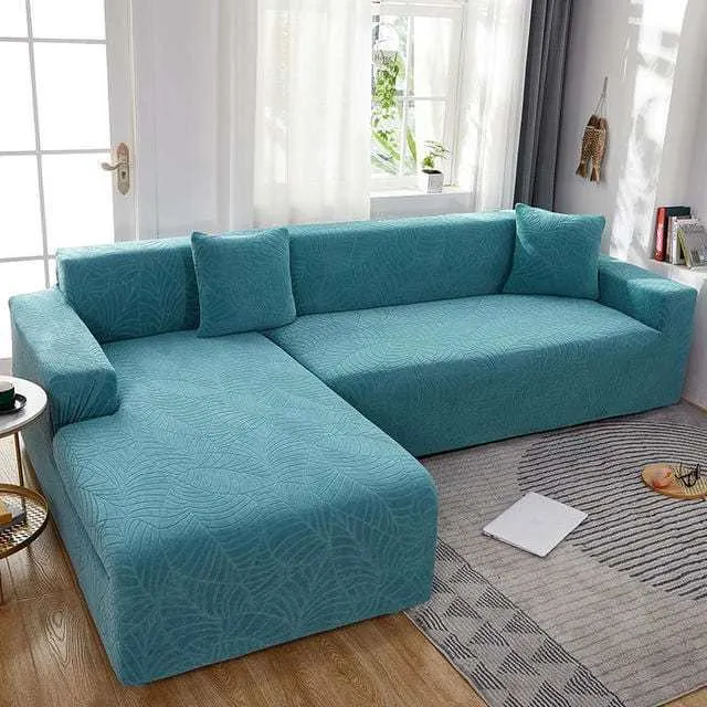 Housse canapé d'angle PERLACHEZ, protection pour mobilier d'angle