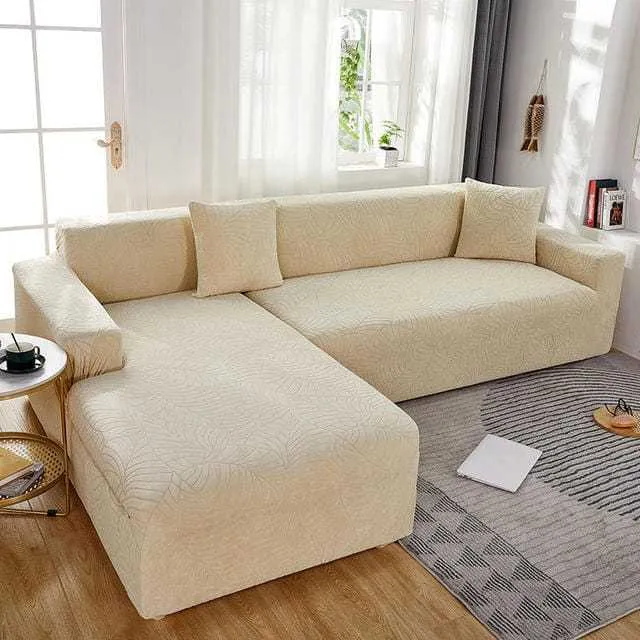 Housse canapé d'angle PERLACHEZ, protection pour mobilier d'angle