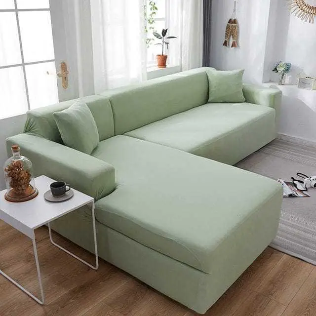 Housse canapé d'angle extensible BABYLOVE