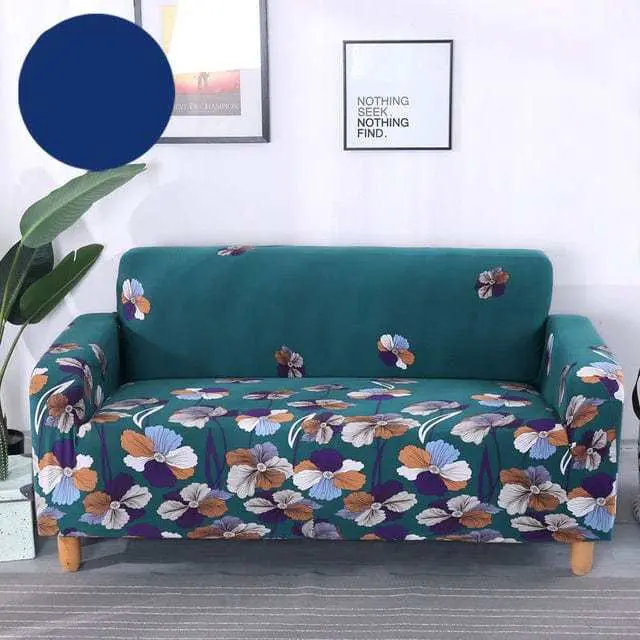 Housse canapé d'angle SOFAHOUSE, couverture entière pour canapé