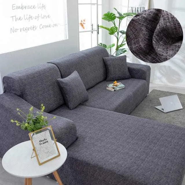 Housse de canapé d'angle SPACEX, protection pour mobilier d'angle