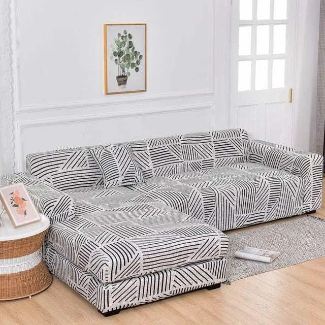 Housse de canapé d'angle SPACEX, protection pour mobilier d'angle