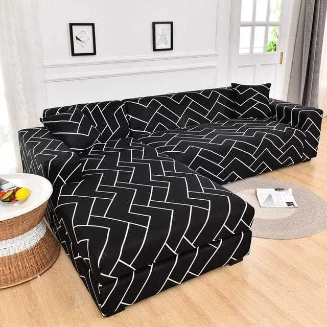 Housse de canapé d'angle SPACEX, protection pour mobilier d'angle