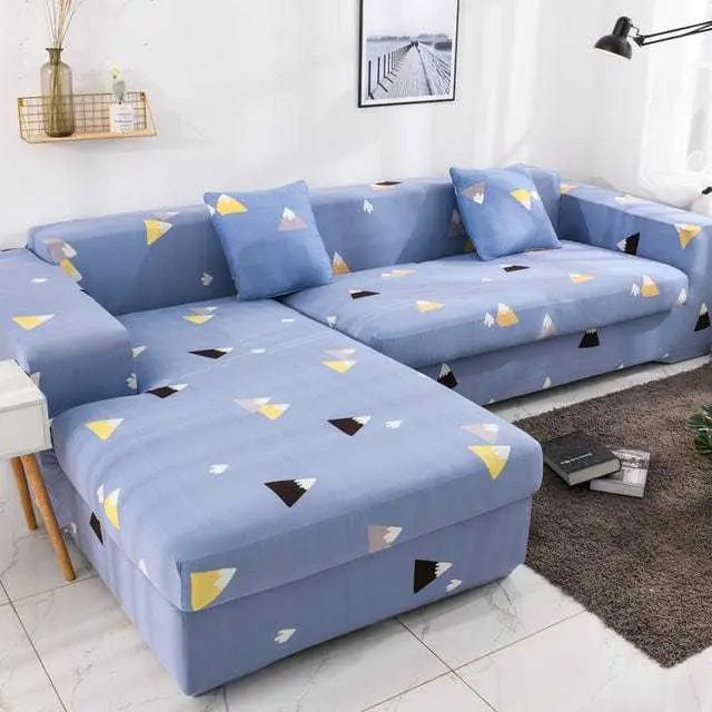 Housse canapé d'angle STARTGEO, protection pour mobilier en L