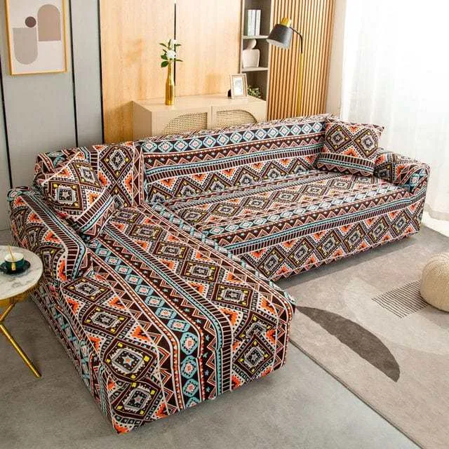 Housse canapé d'angle MEDURZ