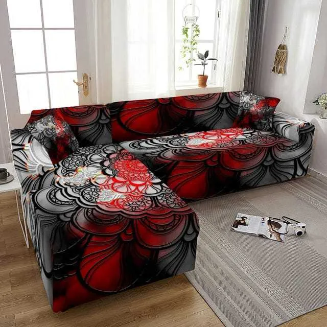 Housse canapé d'angle MIELDOR