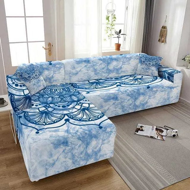 Housse canapé d'angle MIELDOR