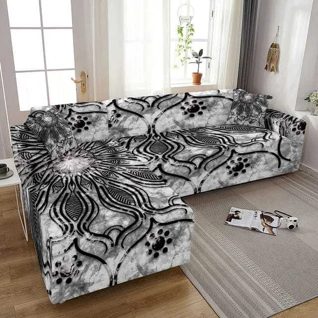 Housse canapé d'angle MIELDOR