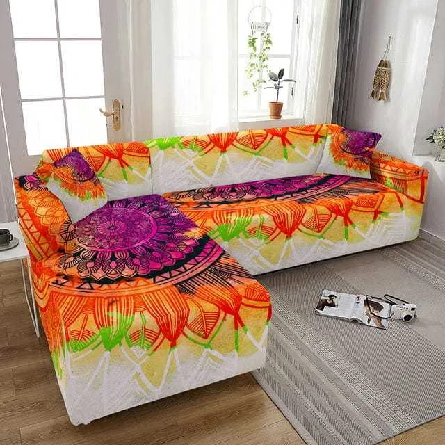Housse canapé d'angle MIELDOR