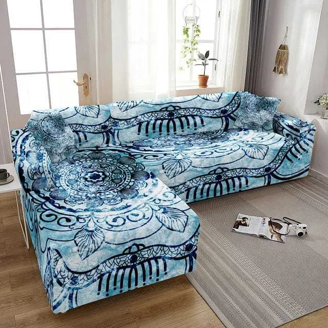 Housse canapé d'angle MIELDOR