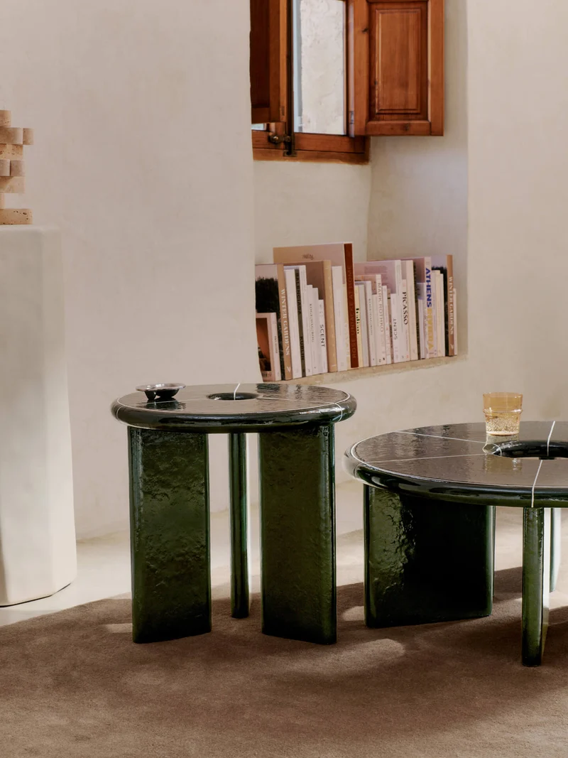 Deya Coffee Table - Dark Green