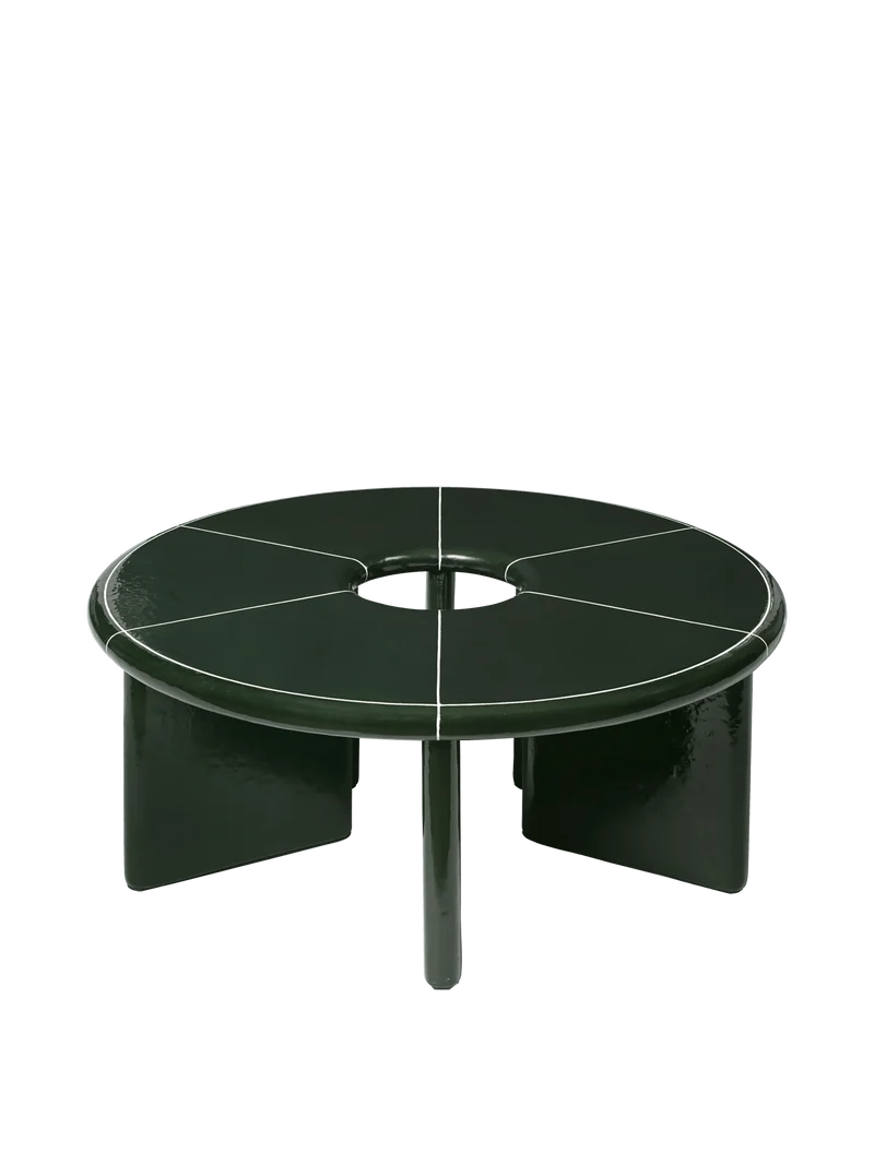 Deya Coffee Table - Dark Green