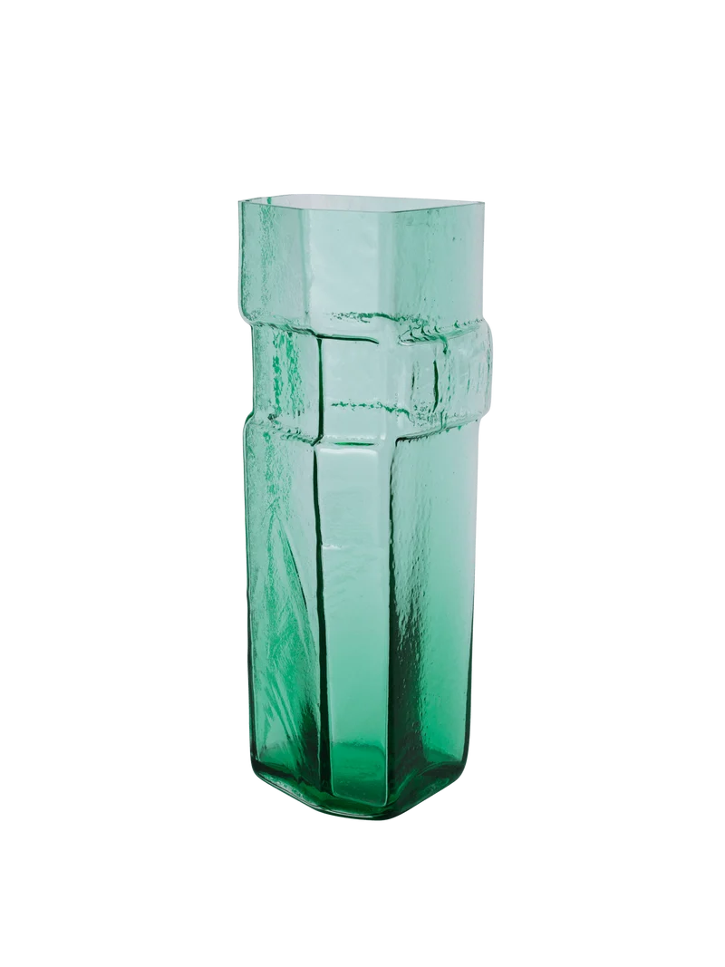 Muro Vase - Large - Recycled Green