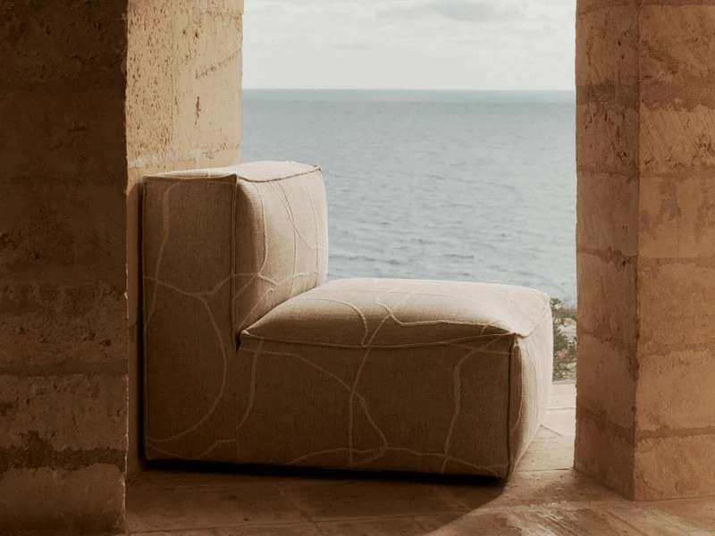 Catena Sofa Center S100 - Can Lis - Sand/Off-White