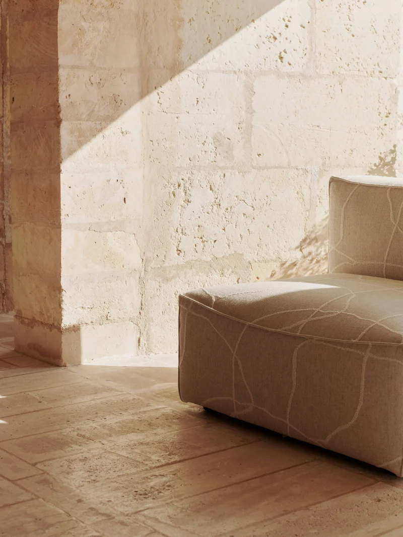 Catena Sofa Center S100 - Can Lis - Sand/Off-White