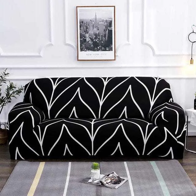 Housse canapé d'angle NEOONA, couverture intégrale pour mobilier