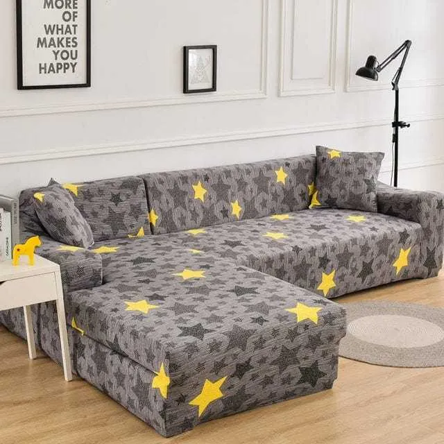 Housse canapé d'angle NEOONA, couverture intégrale pour mobilier