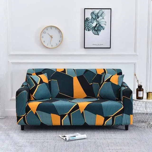 Housse canapé d'angle NEOONA, couverture intégrale pour mobilier