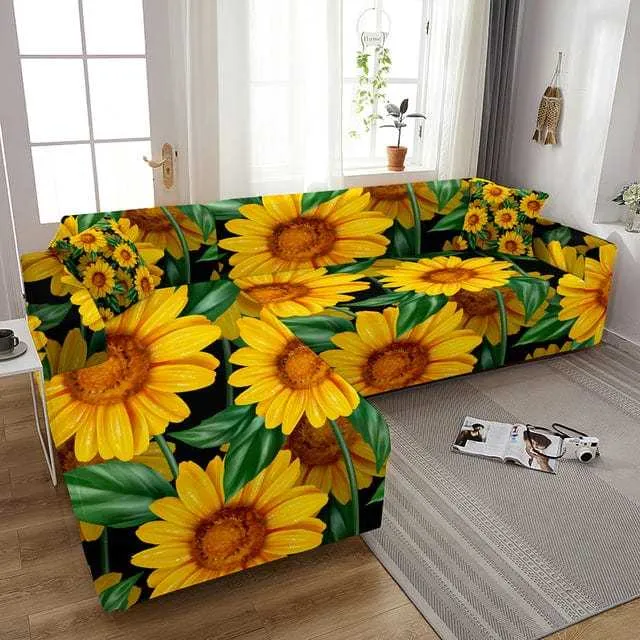 Housse canapé d'angle TOURNFLY