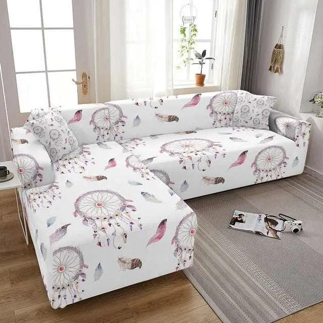Housse canapé d'angle MAPPLEY