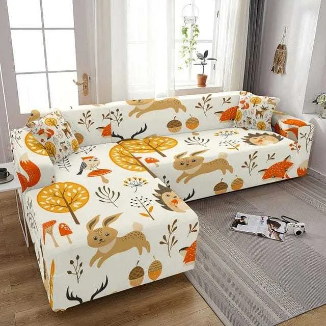Housse canapé d'angle MAPPLEY