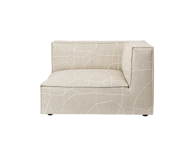 Catena Sofa Armrest Right S401 - Can Lis - Sand/Off-White