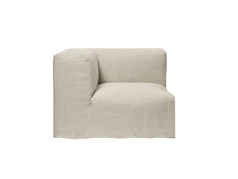 Catena Sofa Connect Corner L200 - Loose Drape - Natural