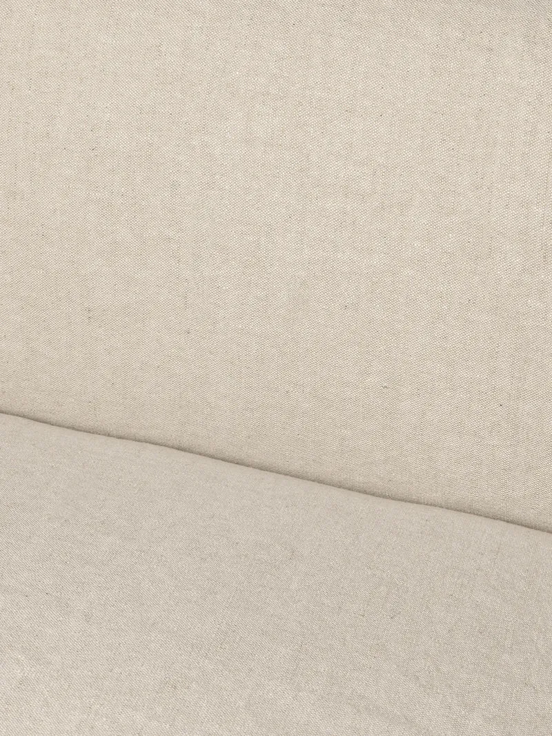 Catena Sofa Armrest Left L400 - Loose Drape - Natural