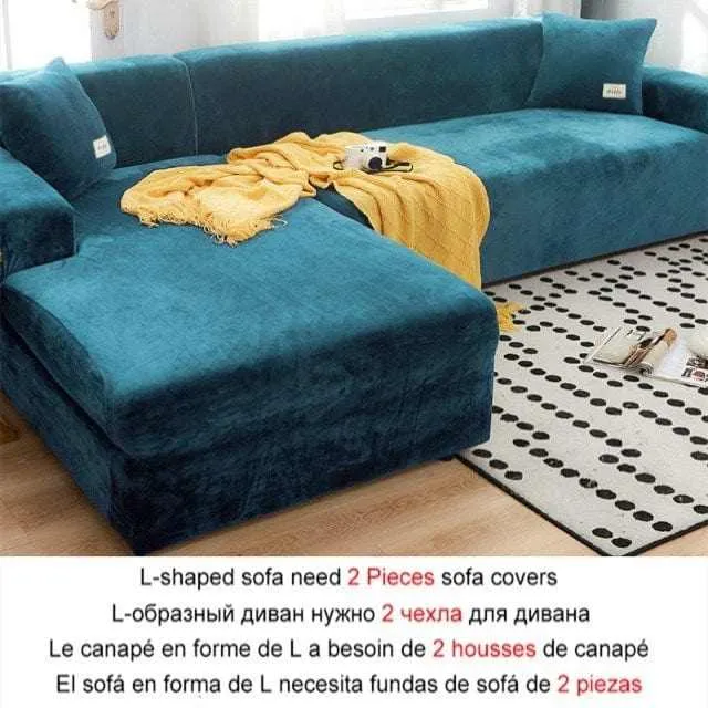 Housse canapé d'angle POMPYDY