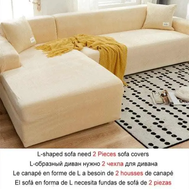 Housse canapé d'angle POMPYDY