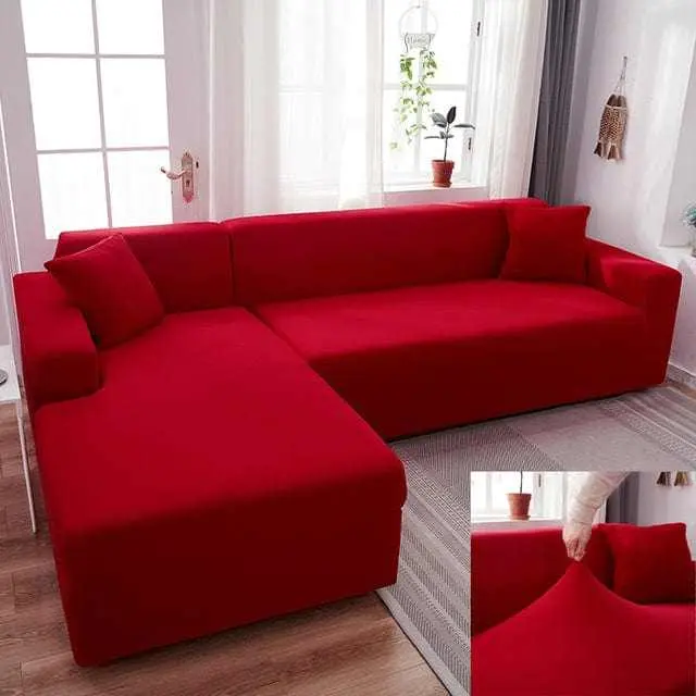 Housse canapé d'angle PATYCHOU