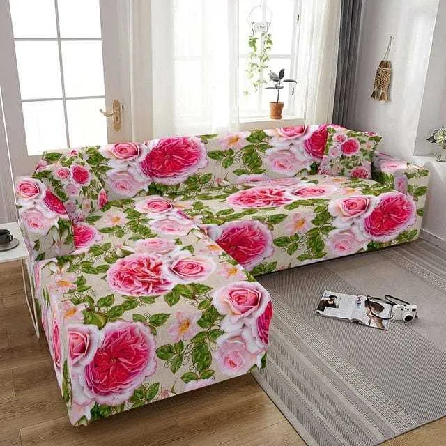 Housse canapé d'angle VALENTIME