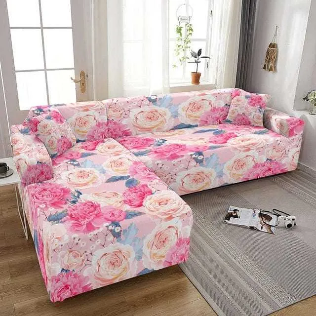 Housse canapé d'angle VALENTIME