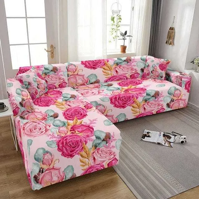 Housse canapé d'angle VALENTIME