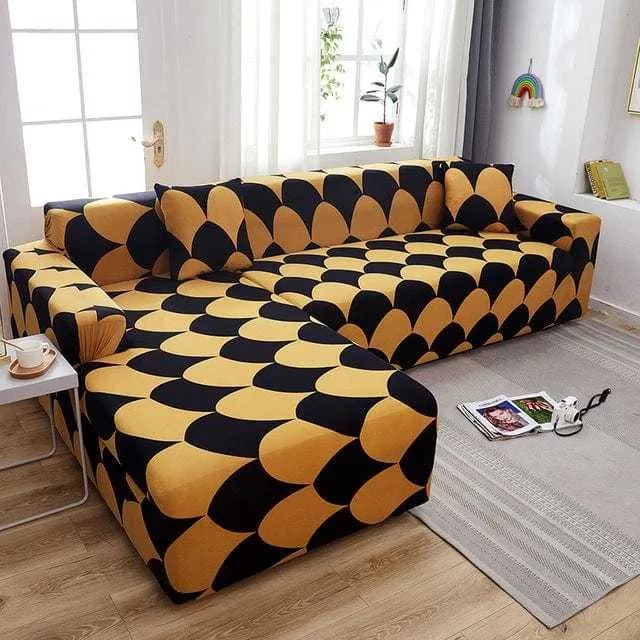 Housse canapé d'angle ROOMING