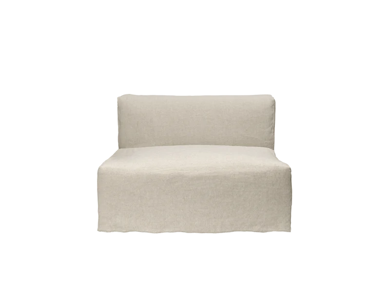 Catena Sofa Center L100 - Loose Drape - Natural
