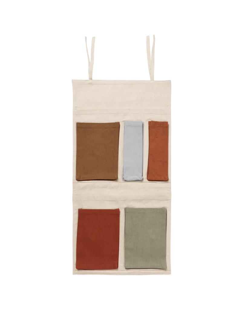 Canvas Travel Pockets - Multi